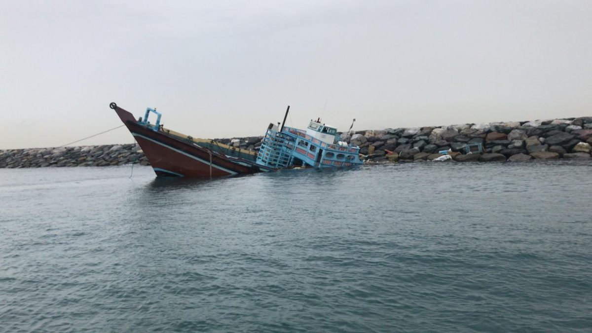 Seven Sailors Rescued After Ship Capsizes Off Dubai Coast Arabian