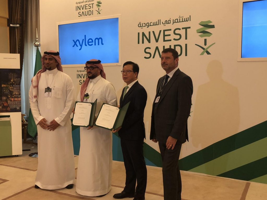 Water Tech Company Xylem Pens Agreement To Boost Saudi Water Security