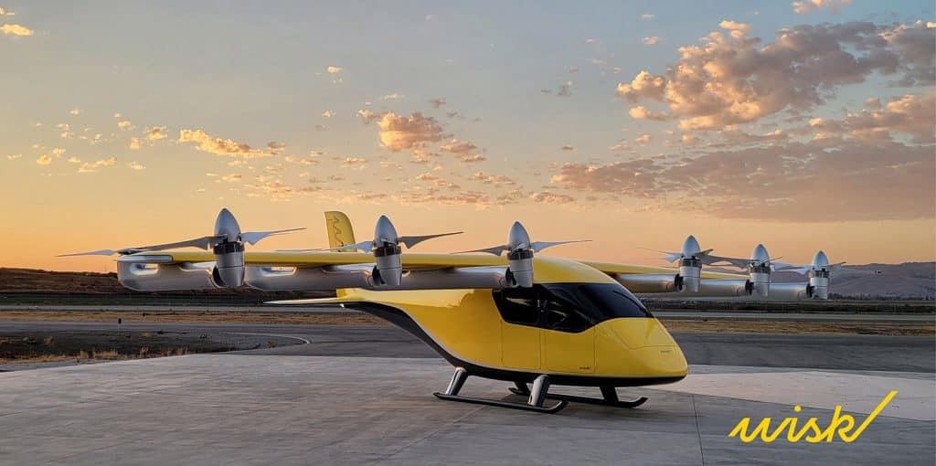 Electric Flying Taxi Revealed Soar Over City Traffic At AED11 Per Mile