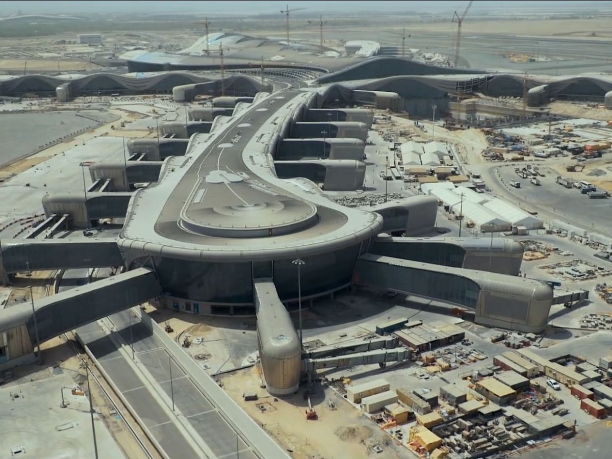 Key tunnel completed in $2.9bn Abu Dhabi airport project - Arabian ...