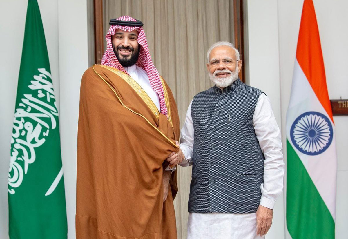 During his meeting with Indian Prime Minister Narendra Modi, Saudi Crown Prince Mohammed bin Salman also announced an increase the Hajj quota for Indian pilgrims to 200,000.