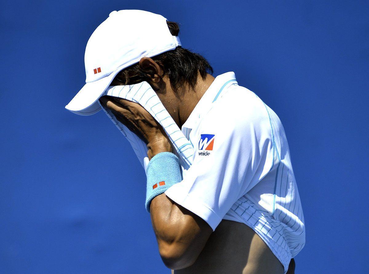 Japan's Kei Nishikori. (Getty Images)