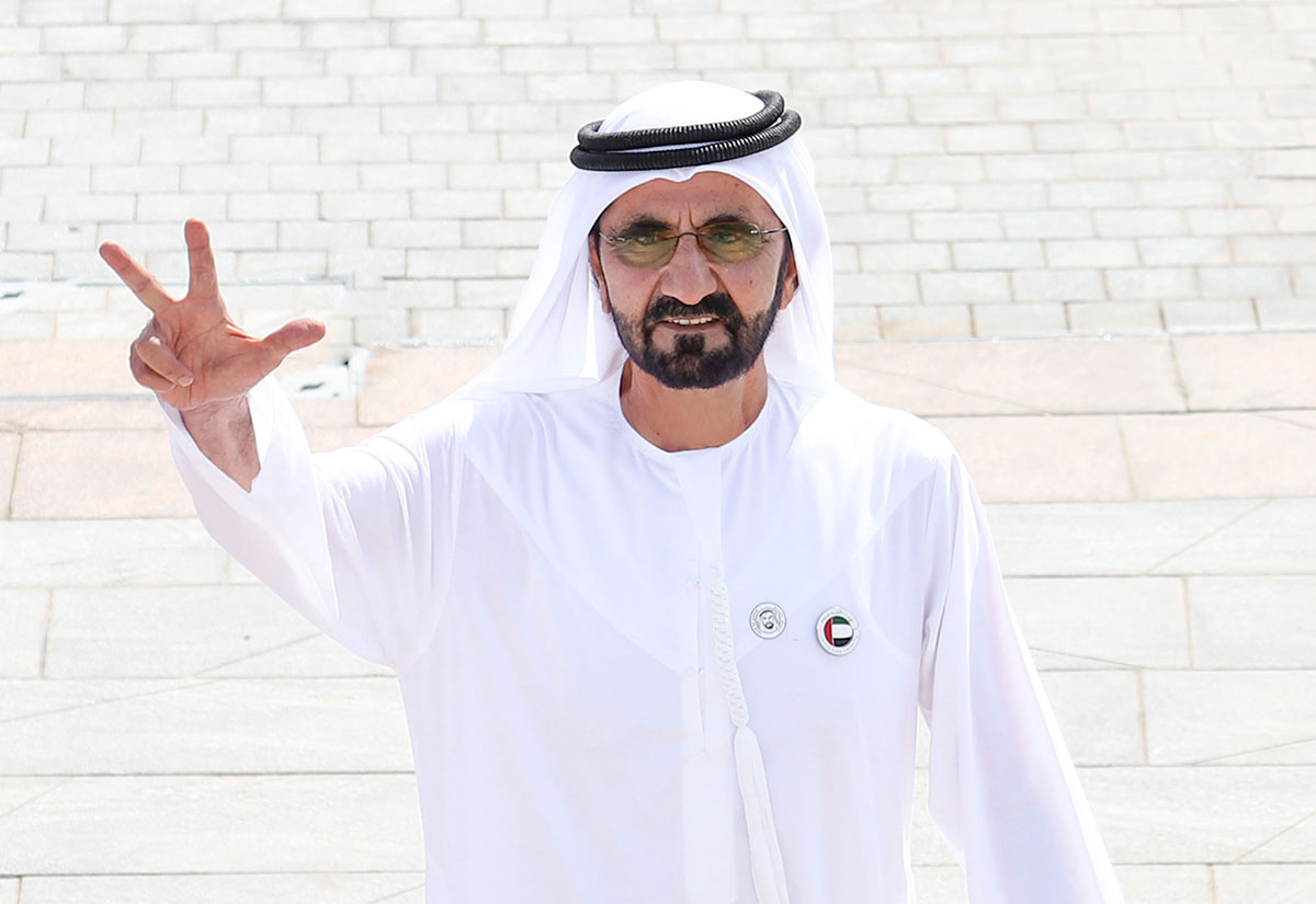 Sheikh Mohammed bin Rashid Al Maktoum, Vice President, Prime Minister and Ruler of Dubai.