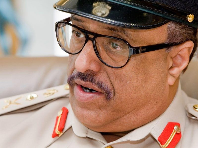 Dubai Police’s Head of General Security Dhahi Khalfan.