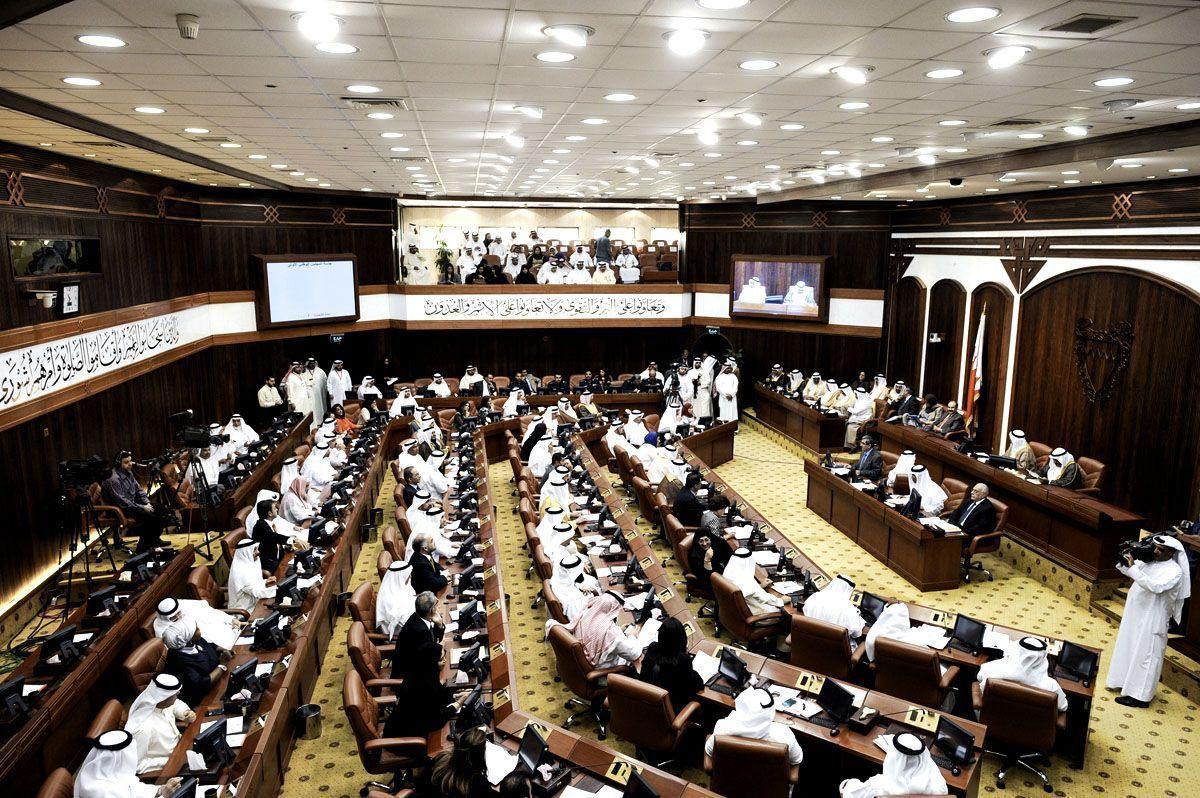 Bahrain Shura Council and House of Representatives in Manama. (MOHAMMED AL-SHAIKH/AFP/Getty Images)