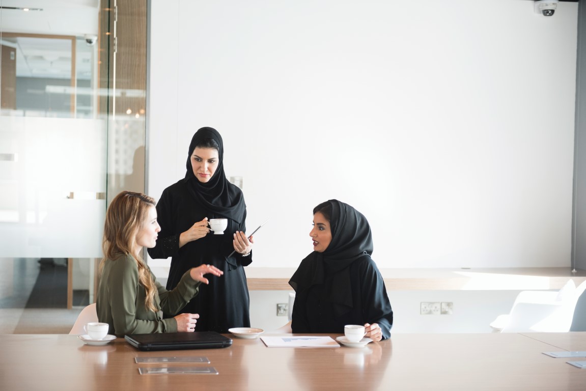 The UAE has emphasised increasing the number of women in the workforce.