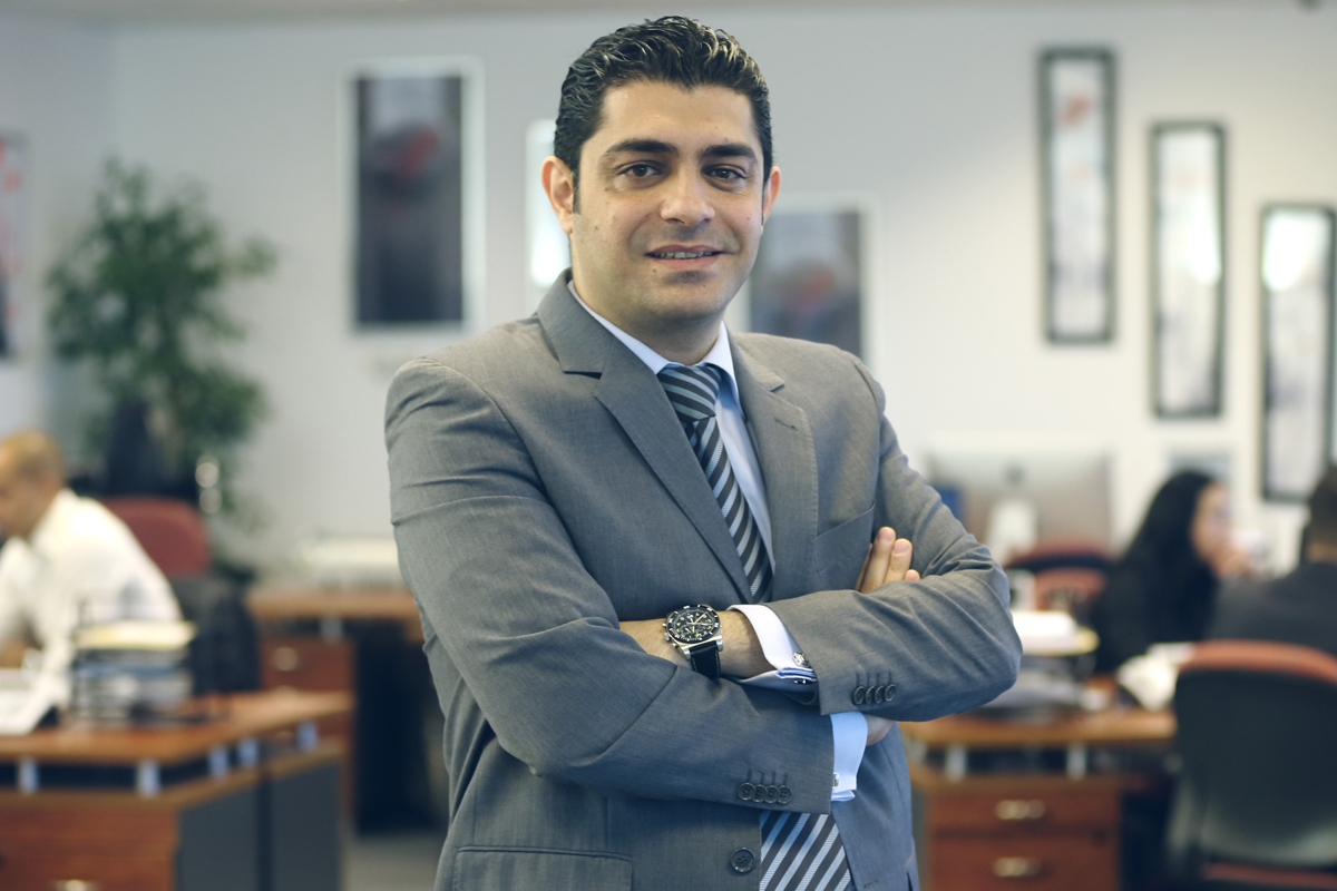 Chaddy Kirbaj, vice director at Swissquote Bank Dubai rep. office.