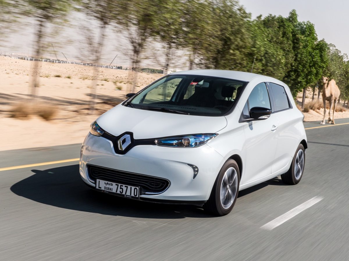 Renault Zoe electric car