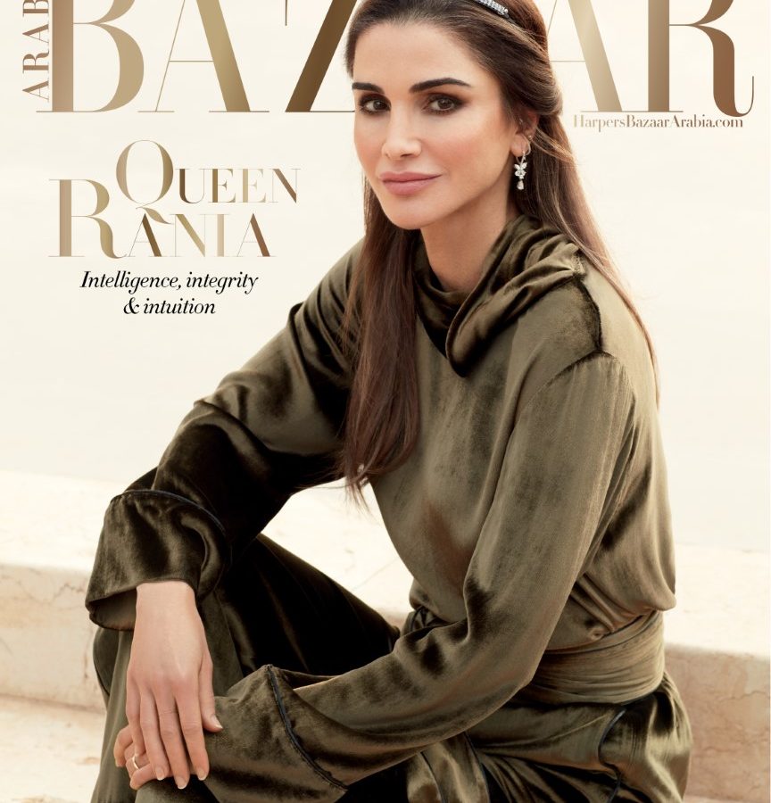 In a wide-ranging interview that included an exclusive 12-page photoshoot with international photographer Alexi Lubomirski, Queen Rania also spoke on the Syrian crisis which has resulted in 1.3 million refugees crossing into Jordan.