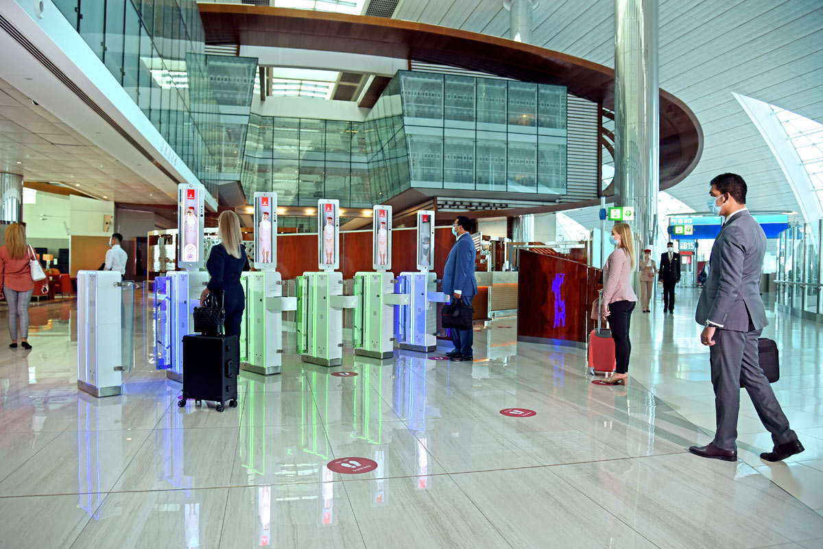 Emirates has over 30 biometric cameras in active operation at its Dubai airport hub..