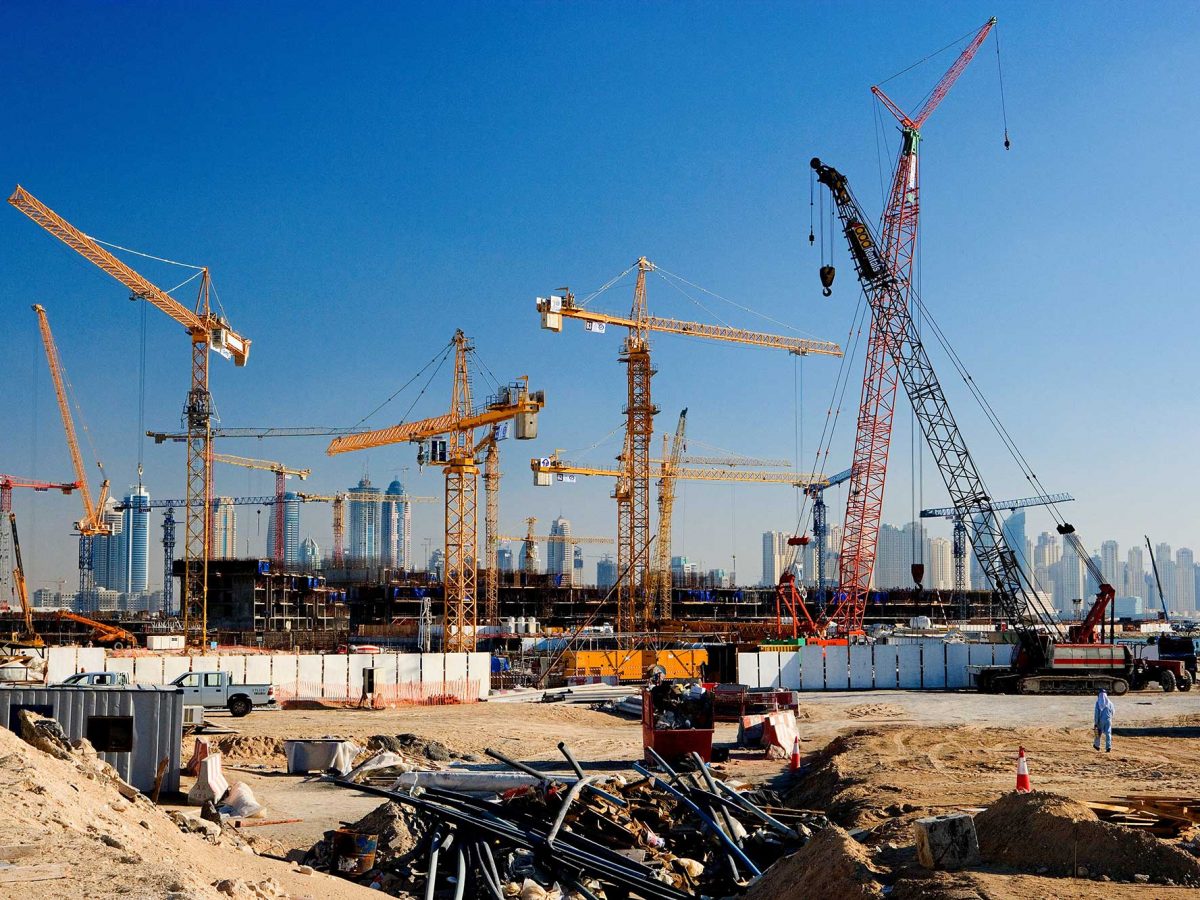 Data showed that Saudi Arabia and the UAE lead in infrastructure spending in the region.