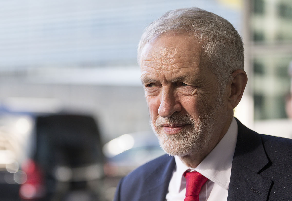 British Labour leader and Leader of the Opposition, Jeremy Corbyn