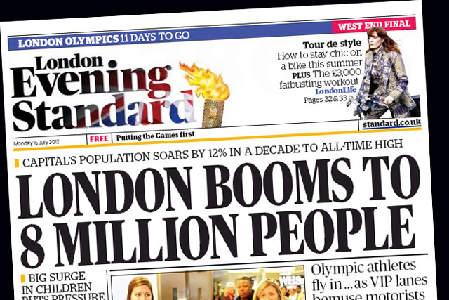 The free London newspaper is edited by former UK chancellor George Osborne, and is majority owned by Lebedev Holdings.