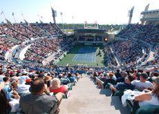 TENNIS STARS: Action from last years event.