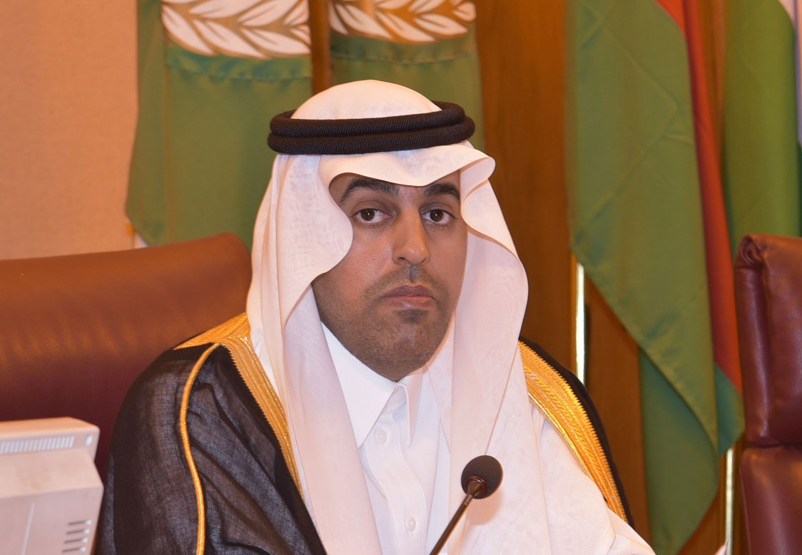 Arab Parliament Speaker Dr. Mishaal bin Fahm Al-Salami.