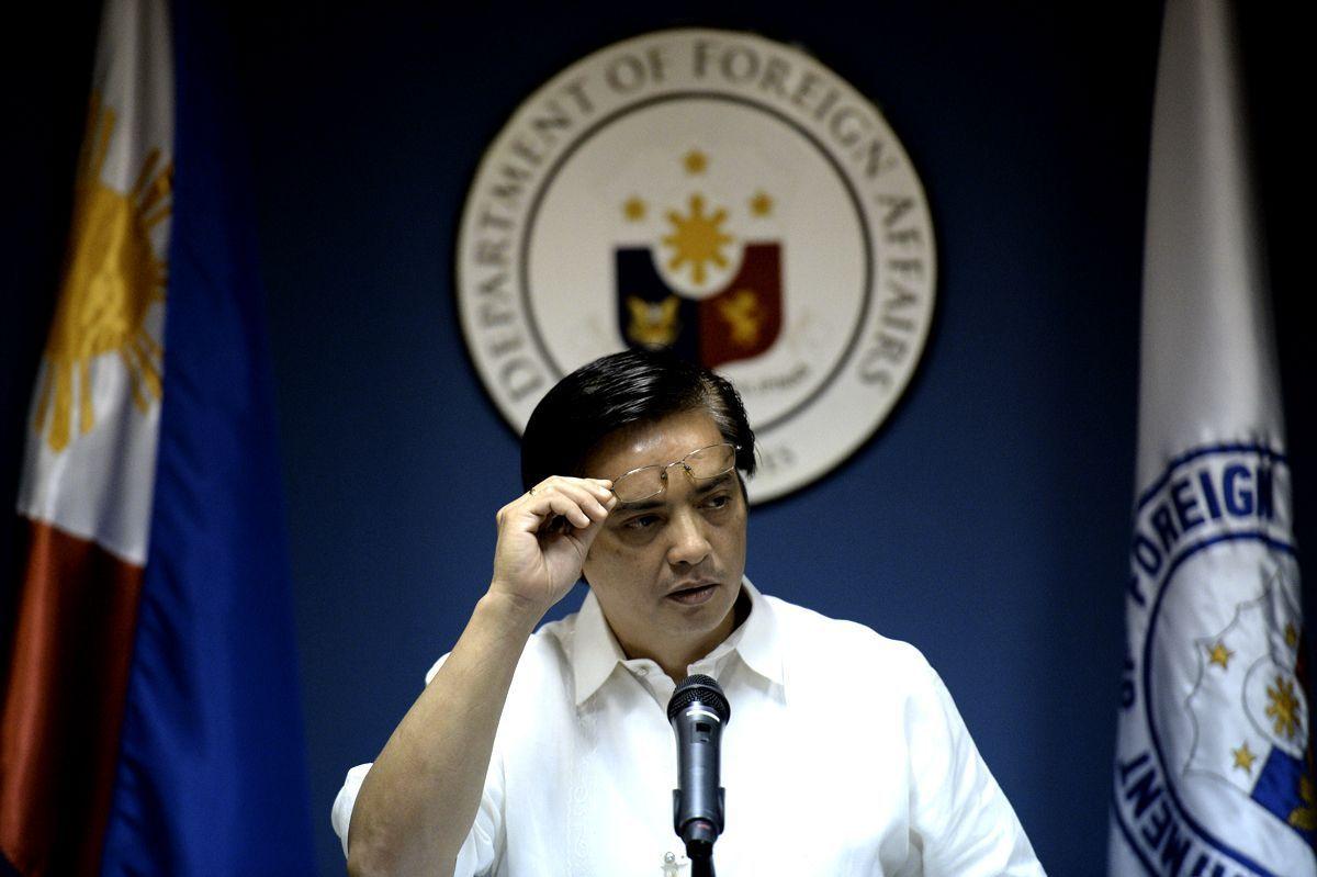 Philippines Foreign Affairs spokesperson Charles Jose. (Getty Images)