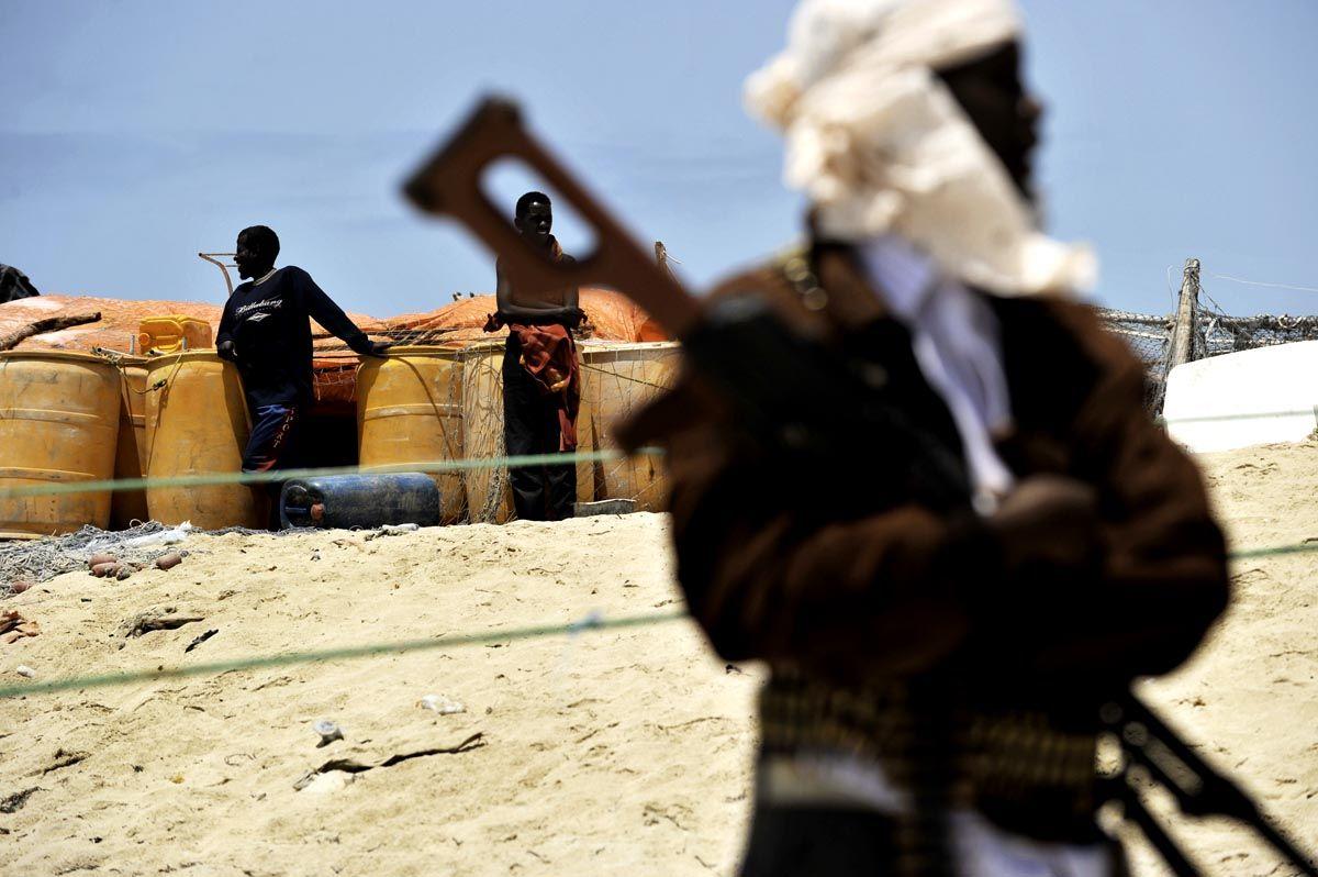 Somalian pirates. (Getty Images)