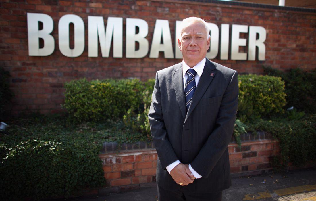 Chairman of Bombardier Colin Walton. (Getty Images)