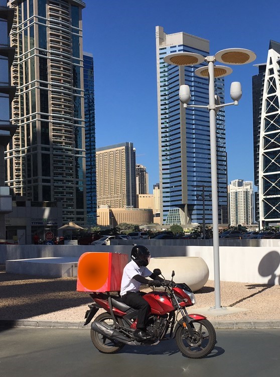 A majority of UAE motorcycle delivery riders believe motorists put them in danger, according to a new study conducted by RoadSafetyUAE and Al-Futtaim Honda.