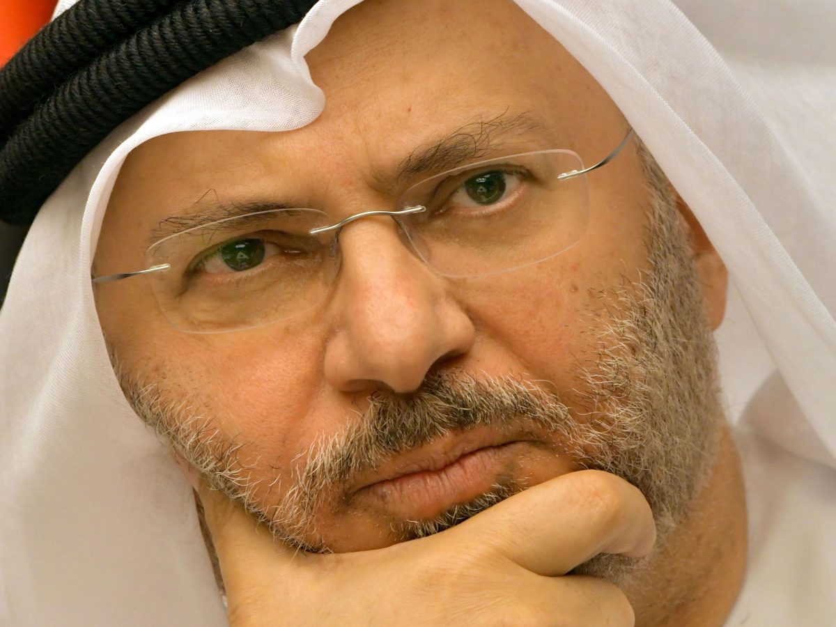 UAE state minister for foreign affairs, Anwar Gargash. (GIUSEPPE CACACE/AFP/Getty Images)