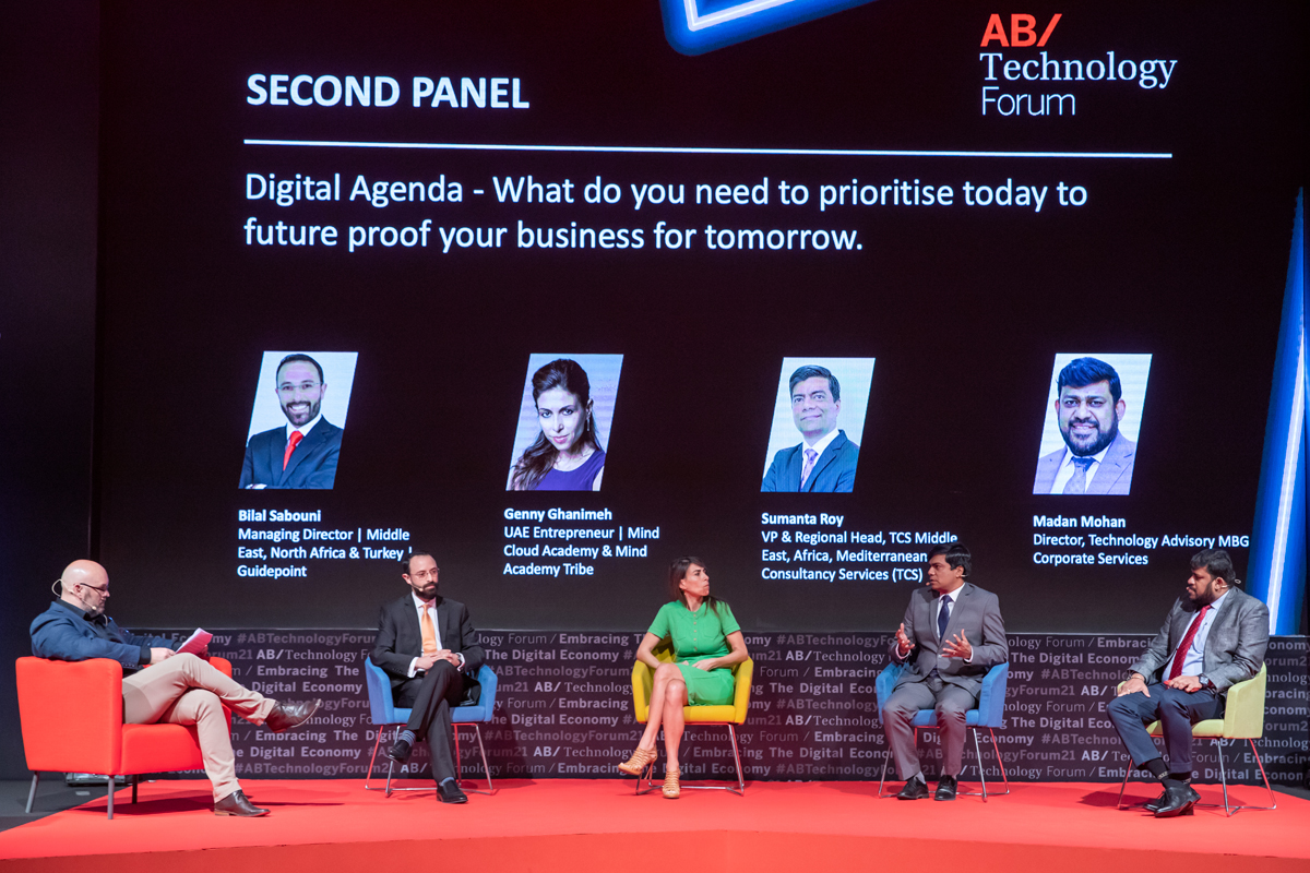 Panellists at AB Technology Forum. Image: ITP Media Group