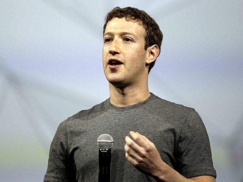 Facebook CEO Mark Zuckerberg. (Getty Images)