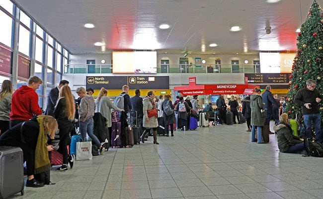 Passengers, many trying to get home for Christmas or to start their holidays, were advised to check the status of their flights before travelling to the airport.