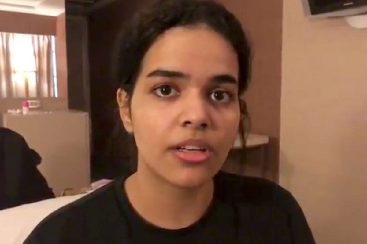 Rahaf Mohammed al-Qunun's attempt to flee the Gulf kingdom has become a cause celebre for rights groups.