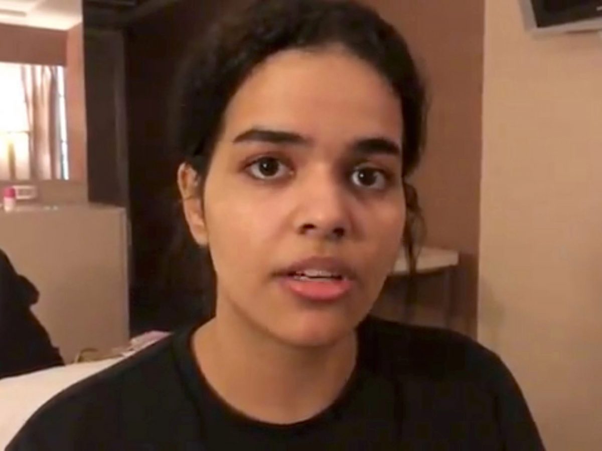 Rahaf Mohammed al-Qunun's attempt to flee the Gulf kingdom has become a cause celebre for rights groups.