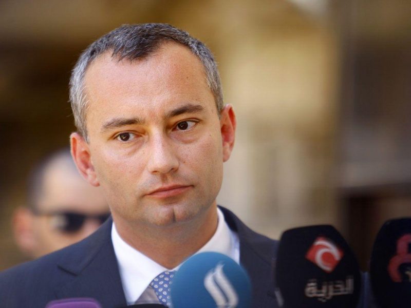 UN representative in Iraq, Nickolay Mladenov. (Getty Images)