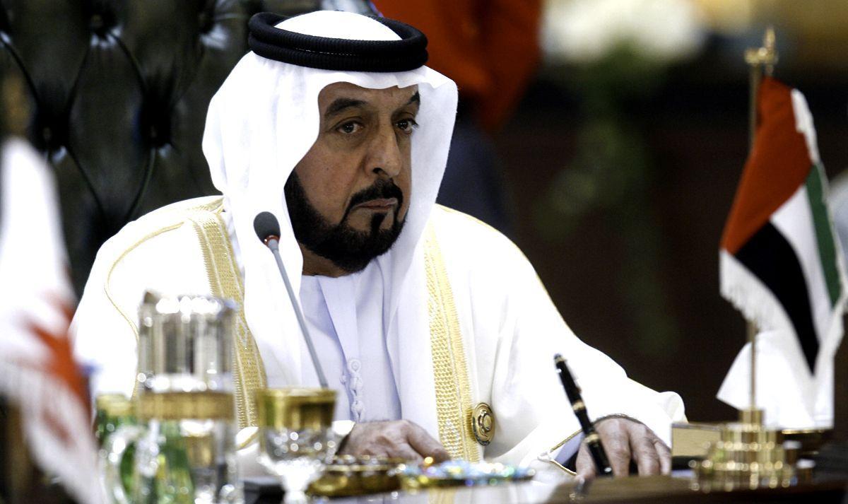 UAE president Sheikh Khalifa bin Zayed al Nahayan: Photo: YASSER ALZAYYAT/AFP/Getty Images