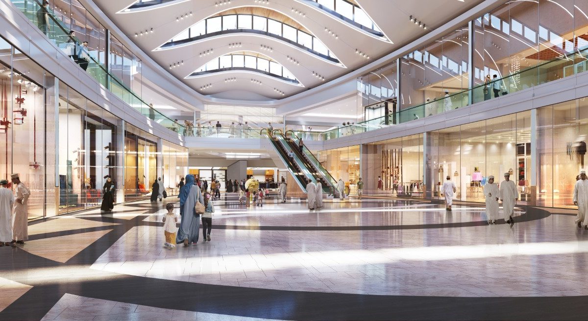 The new mall will feature 140,000 sq m of retail space, comprising over 350 retail outlets including 55 dining options.