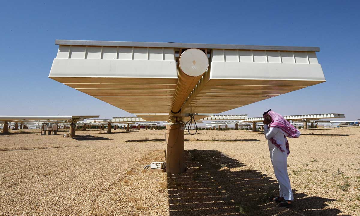 The solar plant is expected to start commercial operations next year and upon completion, will supply 45,000 households with power in Al Jouf.