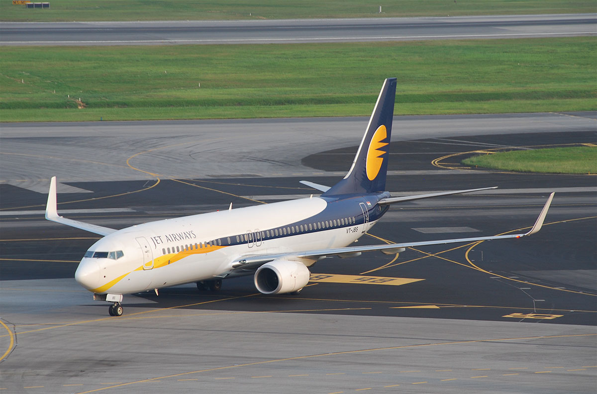 Jet Airways reported its third straight quarterly loss Monday with surging liabilities that signalled deepening of financial distress.