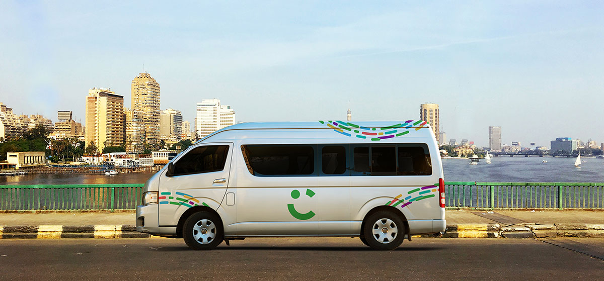 Careem Bus will begin operations on 13-seat air conditions buses, with bus stops to be marked at Cairo's landmarks.