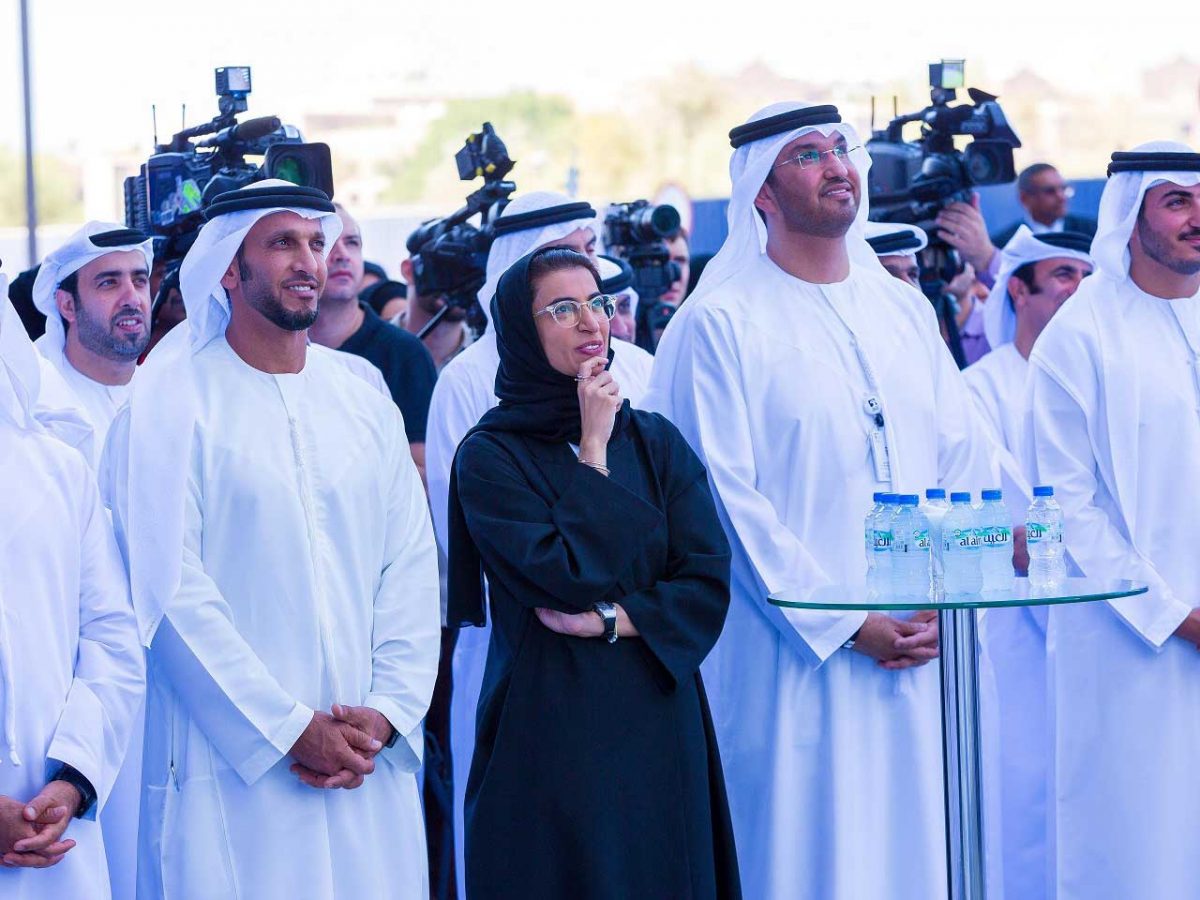 The launch event was attended by more than 3,000 employees and a number of dignitaries including Suhail Mohammed Bin Farj Al Mazroui, Minister of Energy and Minister of State for Federal National Affairs Noura Bint Mohammed Al Kaabi.