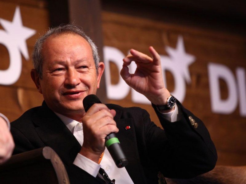 One of Egypts wealthiest businessmen, Naguib Sawiris.