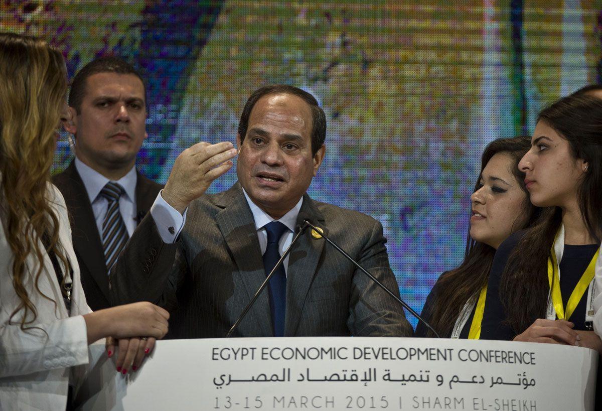 Egyptian President Abdelfattah Said Hussein Alsisi. (AFP/Getty Images)