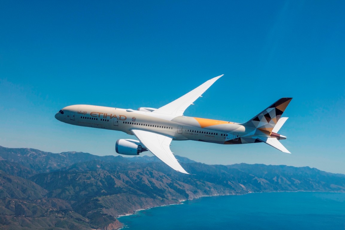 Etihad Airways Boeing 7879 Dreamliner