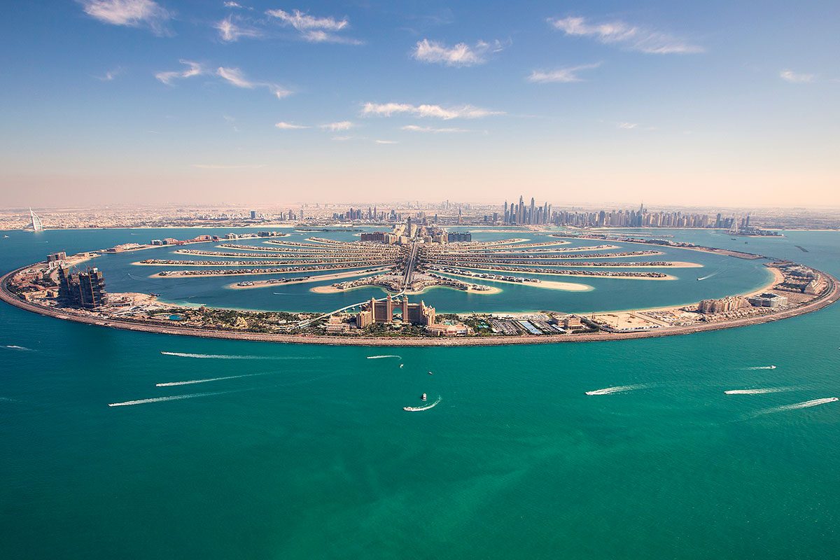 Most of the transactions for homes in the highest price bracket were on the city’s artificial island of Palm Jumeirah.