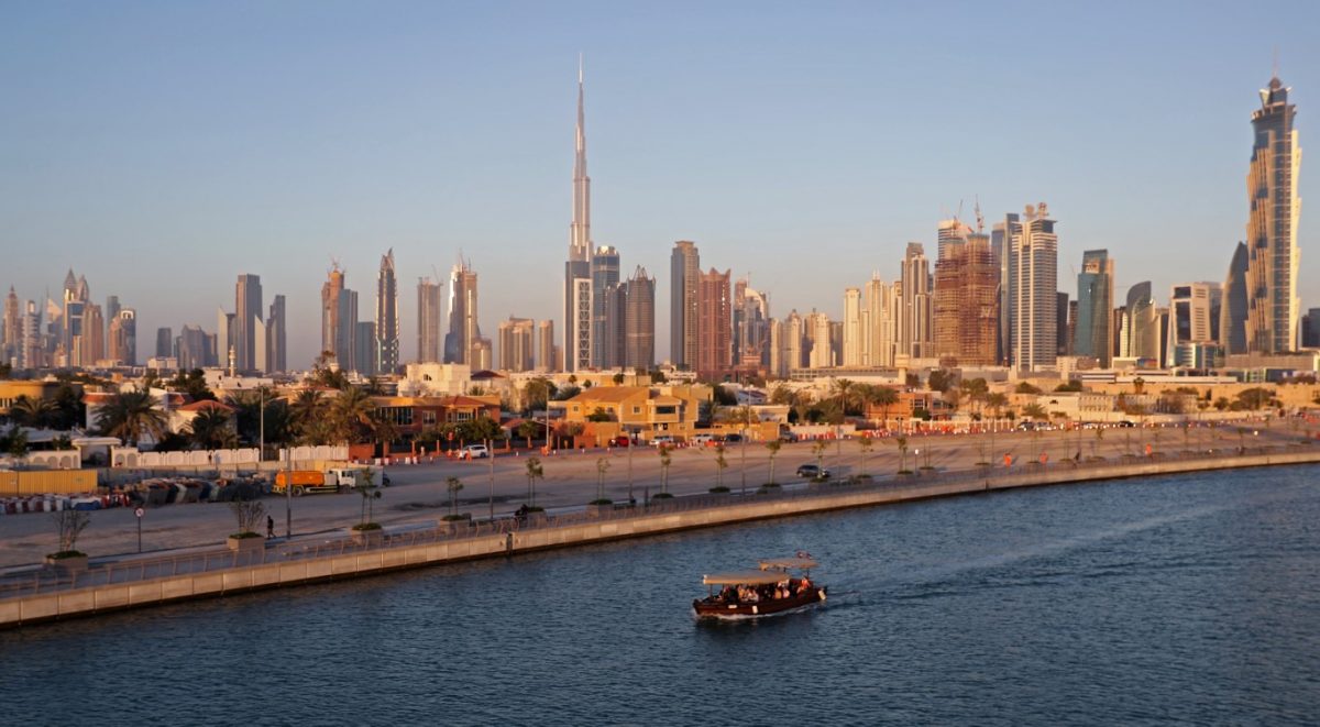 Meydan City, Downtown Dubai, Business Bay and DIFC are the most popular areas for those seeking to rent or buy properties near the Dubai Water Canal.
Photo: KARIM SAHIBAFPGetty Images