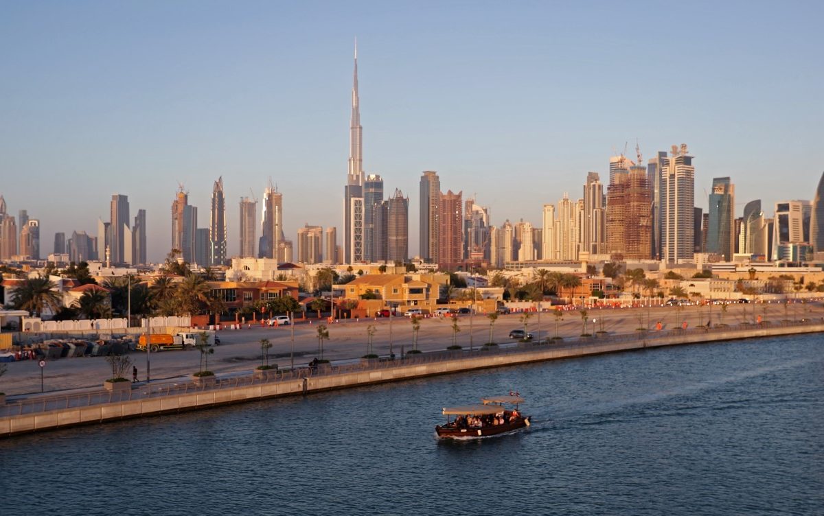 Meydan City, Downtown Dubai, Business Bay and DIFC are the most popular areas for those seeking to rent or buy properties near the Dubai Water Canal.
Photo: KARIM SAHIBAFPGetty Images