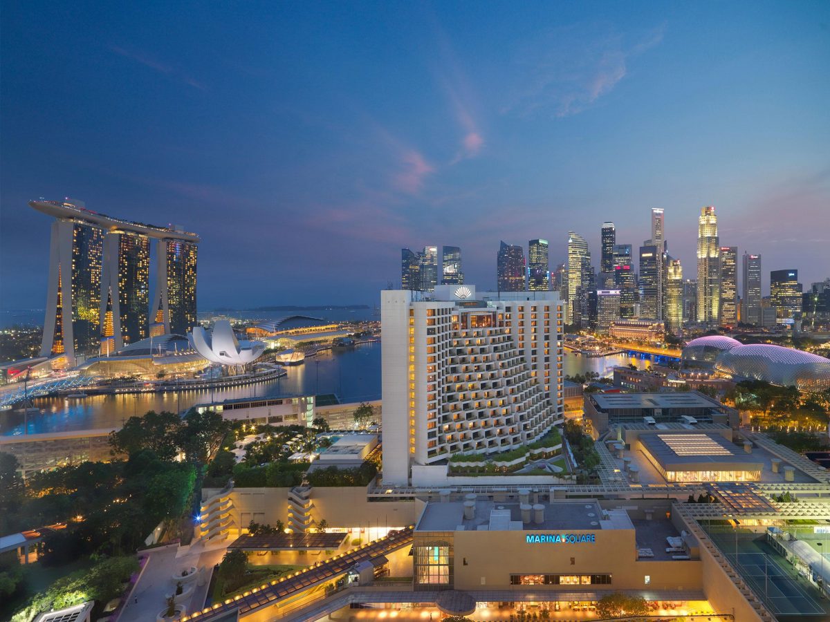 Since it opened in 1987, the pyramid-shaped Mandarin Oriental Singapore has been one of the city's most opulent places to stay