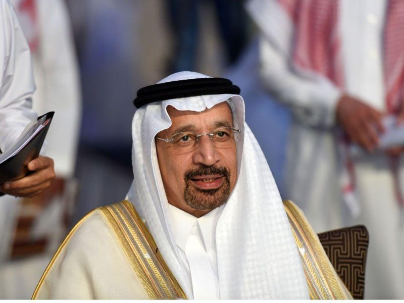 Saudi Minister of Energy, Industrial and Mineral Resources Khalid al-Falih. (Fayez Nureldine/AFP/Getty Images)