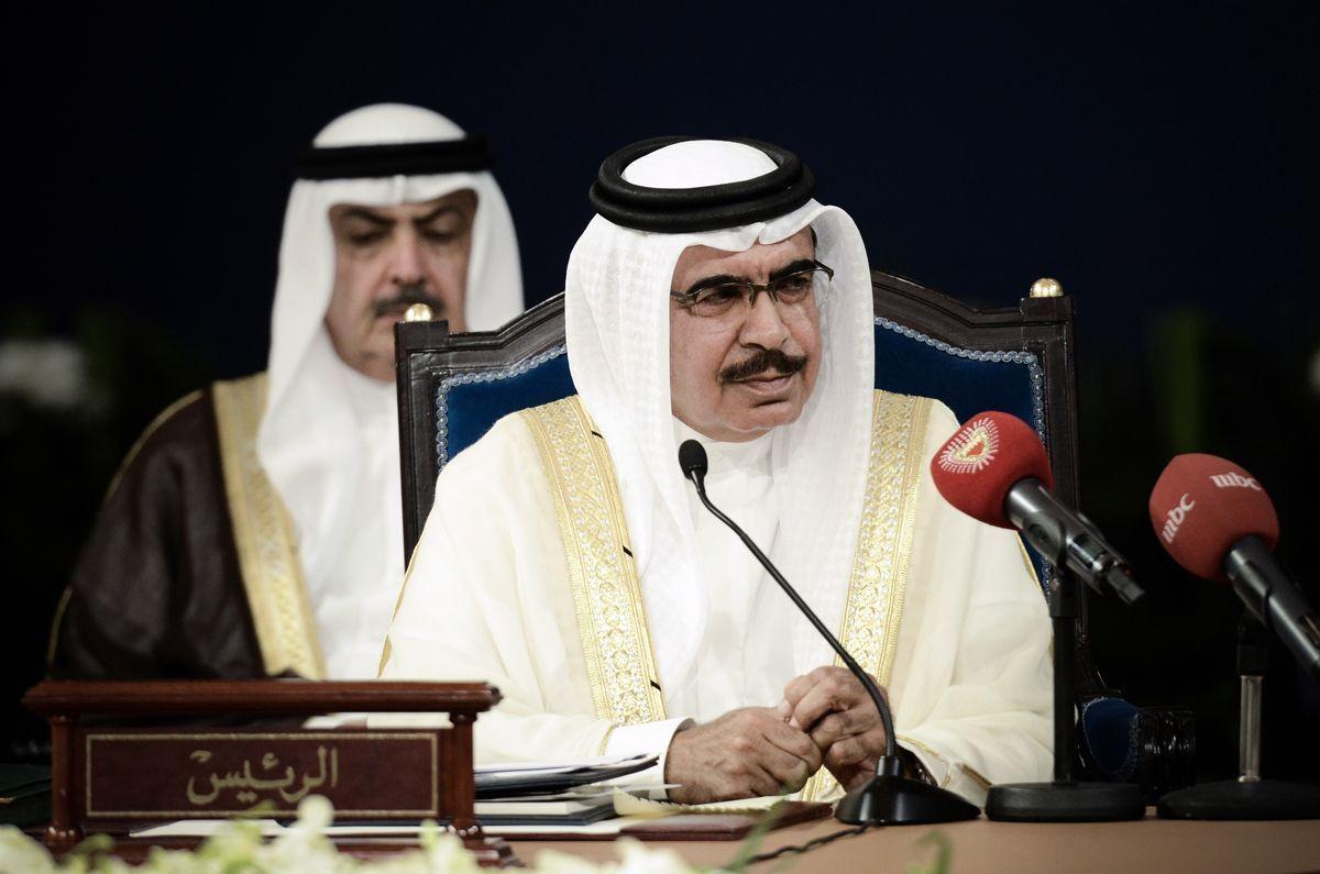 Bahraini Interior Minister Lt-General Sheikh Rashed bin Abdullah bin Ahmad Al Khalifa. (Mohammed Al-Shaikh/AFP/Getty Images)