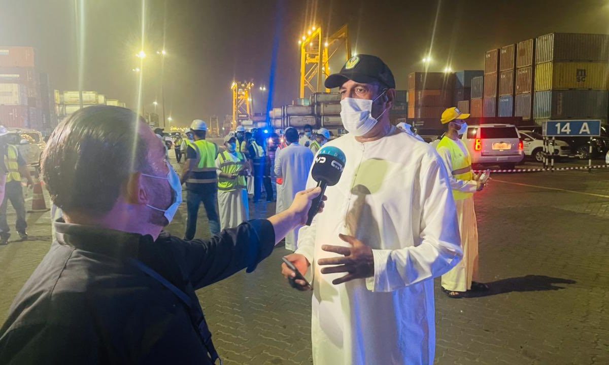 Director general of Dubai Civil Defence Major General Rashid Thani Al Matrooshi.