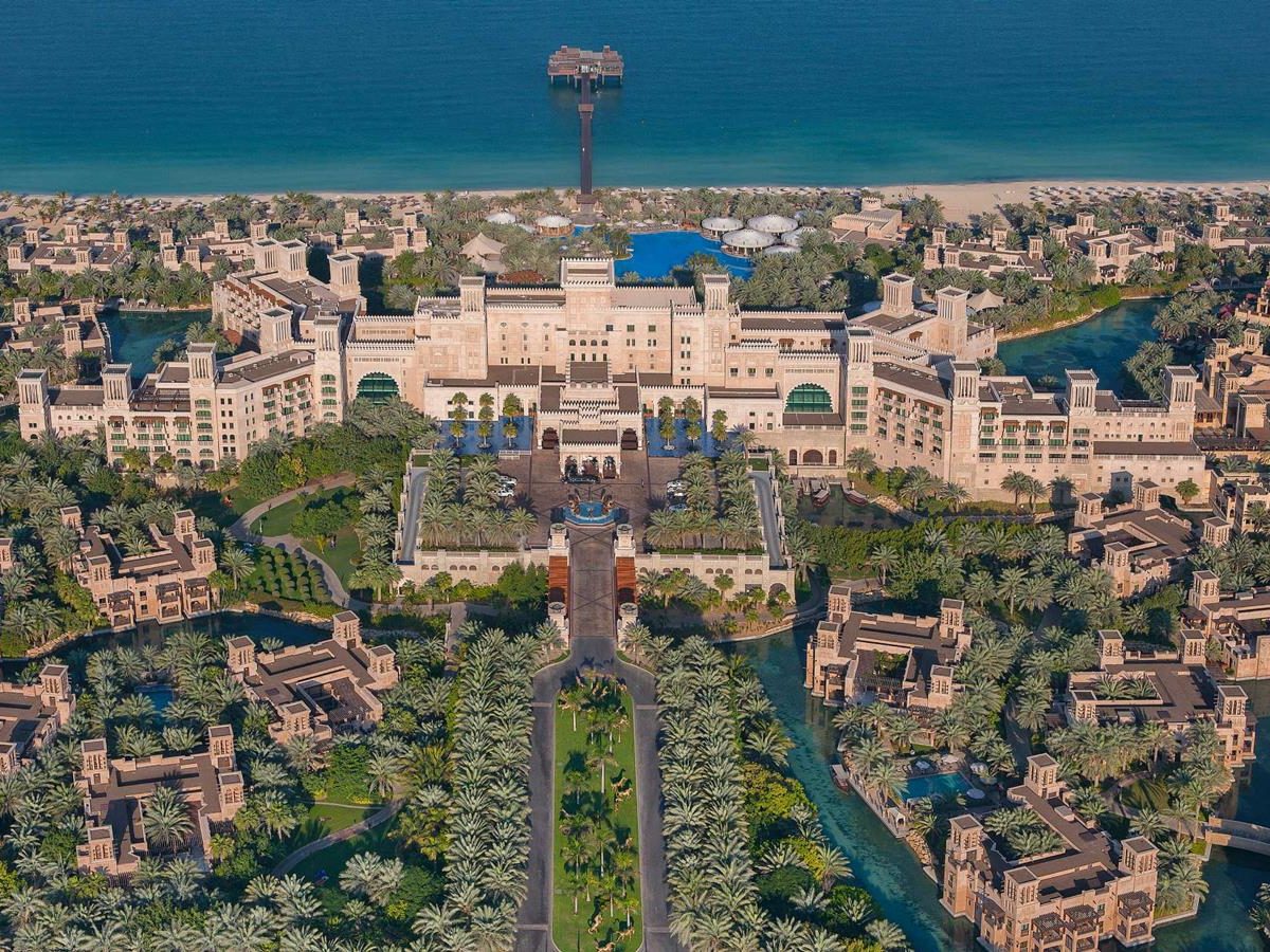 Jumeirah Al Qasr, which has rates starting at AED900, also boasts 2km of private beach and the largest acclimatised swimming pool in Dubai.