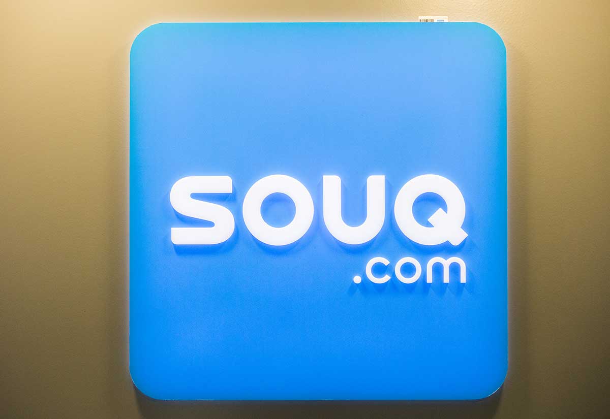 Regional e-commerce giant Souq.com, owned by Amazon.