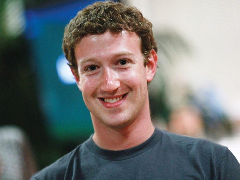 Facebook founder Mark Zuckerberg.