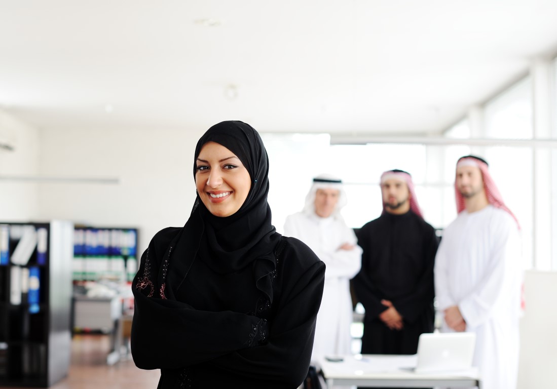 The emirates have recently sought to increase female representation in the workforce.